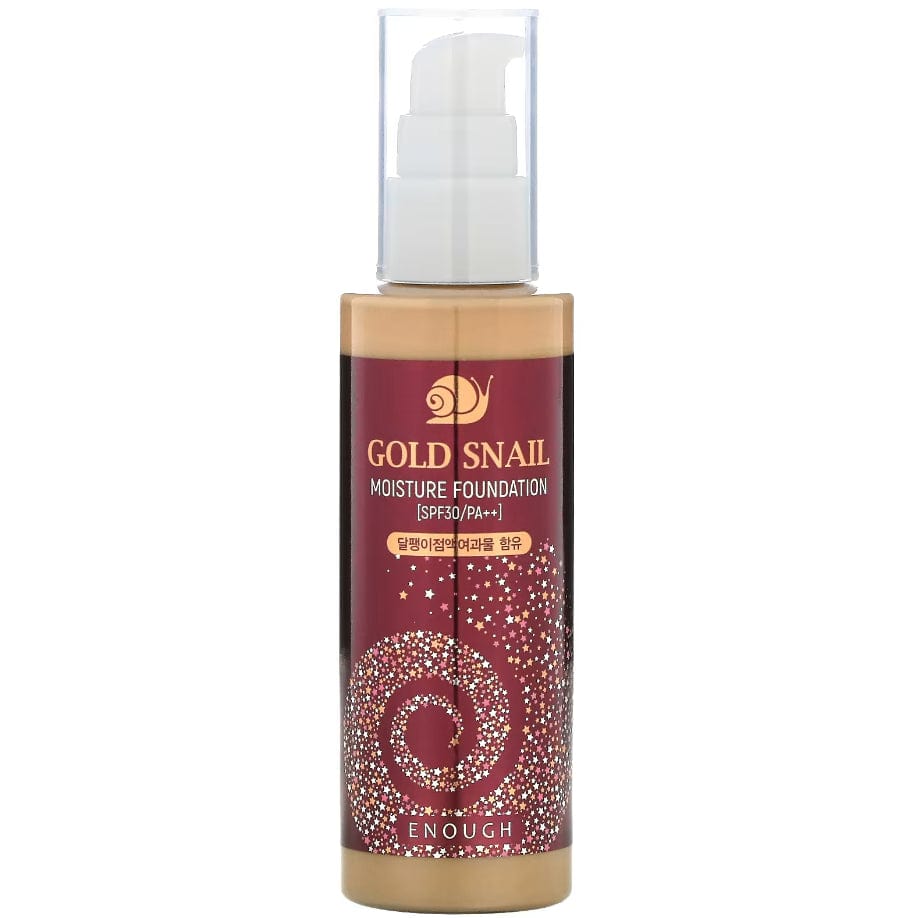 Enough Enough Gold Snail Podkład z filtratem ślimaka odcień 21 - 100 ml