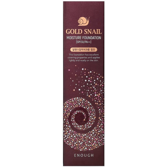 Enough Enough Gold Snail Podkład z filtratem ślimaka odcień 21 - 100 ml