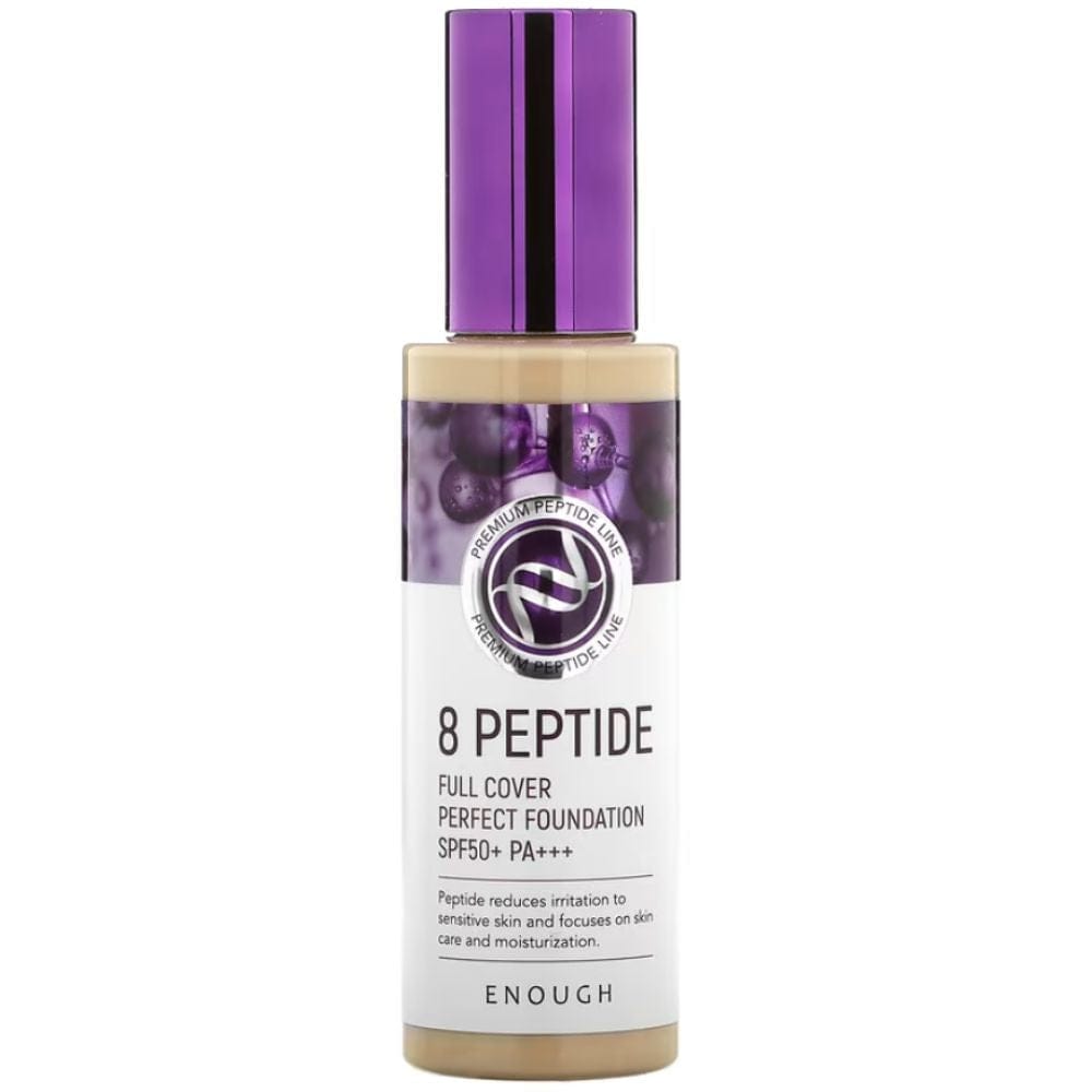 Enough Enough Nawilżający podkład z 8 peptydami SPF 50+ PA+++ odcień 13 - 100 ml — Składniki i ocena
