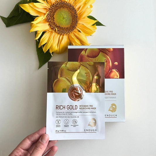 Enough Enough Rich Gold Odżywcza maska ze złotem - 10 sztuk