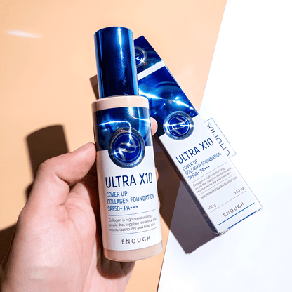 Enough Enough Ultra X10 Cover Up Nawilżający podkład z SPF50+ odcień 13 - 100 g