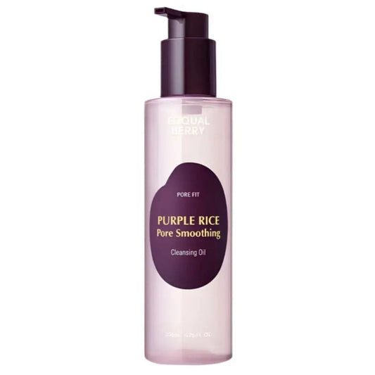 EQQUALBERRY Eqqualberry Purlple Rice Olejek do demakijażu dla problematycznej cery - 200 ml