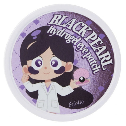 Esfolio Esfolio Hydrożelowe płatki pod oczy z ekstraktem z czarnych pereł - 60 sztuk