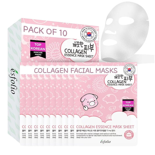 Esfolio Esfolio Pure Skin Collagen Essence Mask Sheet Nawilżająca maska w płachcie - 25 ml