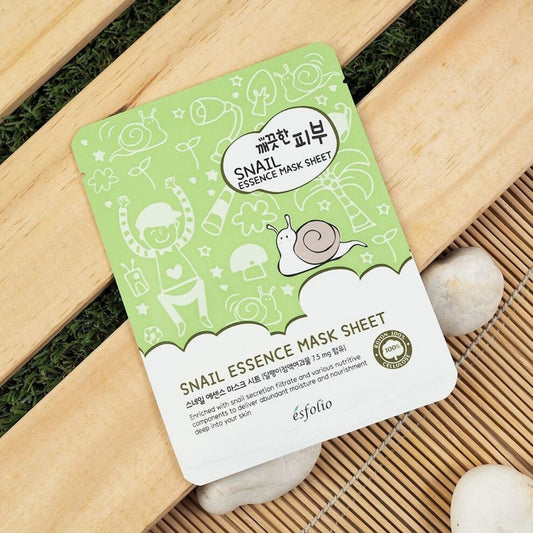 Esfolio Esfolio Pure Skin Snail Essence Mask Nawilżająca maska w płachcie - 1 sztuka