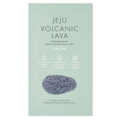 Esthetic House The Face Shop Jeju Volcanic Lava Plastry na nos z glinką wulkaniczną - 7 sztuk