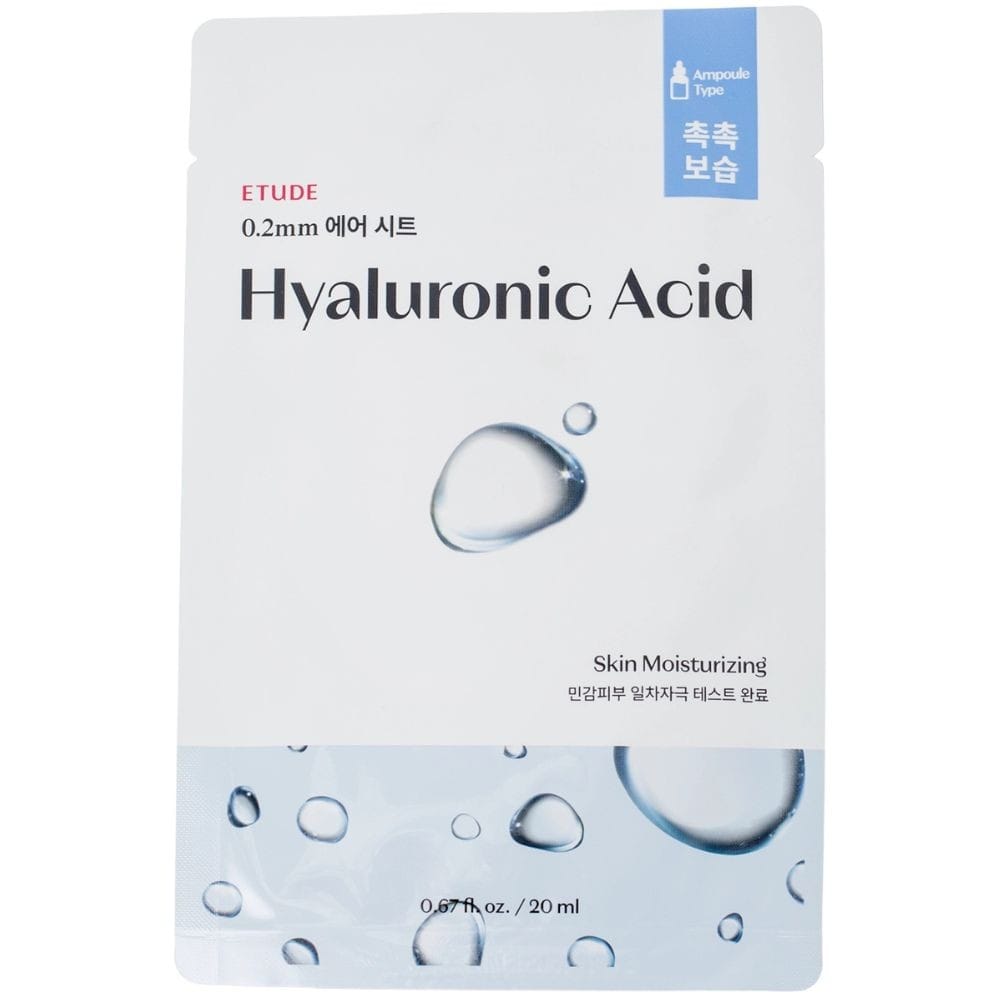 Etude House Etude Nawilżająca maska z kwasem hialuronowym - 20 ml — Inhaltsstoffe i ocena
