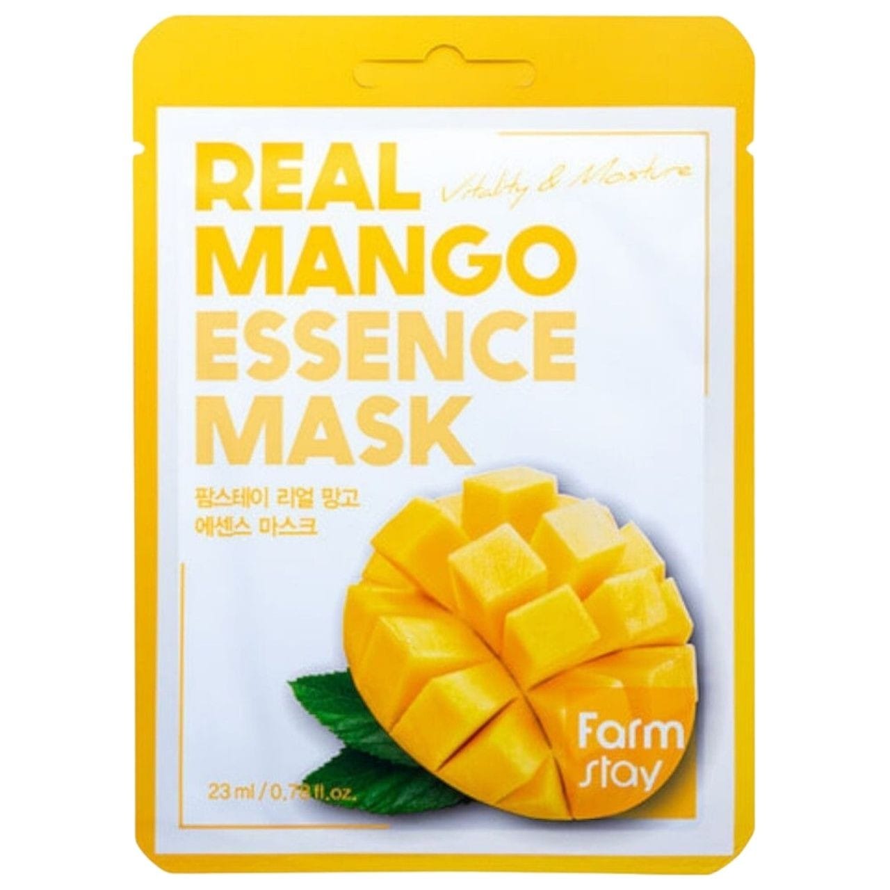 FarmStay FarmStay Real Essence Maska w płachcie z ekstraktem z mango - 23 ml