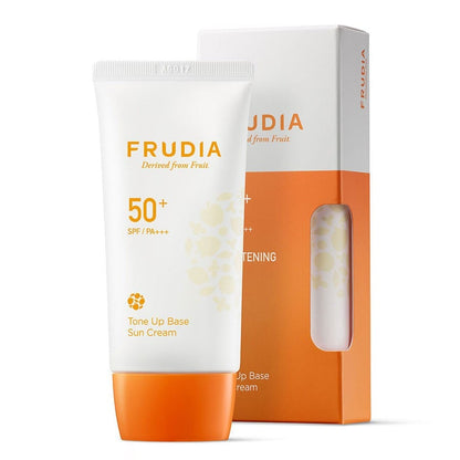 Frudia Frudia Krem korygujący koloryt z filtrem SPF50+ Tone Up Base Sun Cream - 50 g