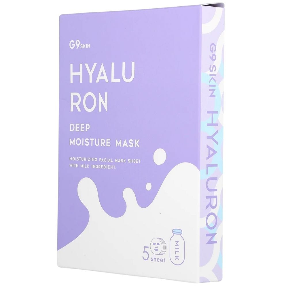 G9 SKIN G9 SKIN Hyaluron Deep Nawilżająca maska w płachcie - 5 sztuk — Inhaltsstoffe i ocena