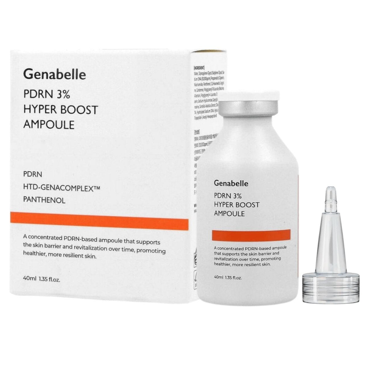 Genabelle Genabelle PDRN 3% Hyper Boost Ampoule Regenerująca ampułka do twarzy - 40 ml