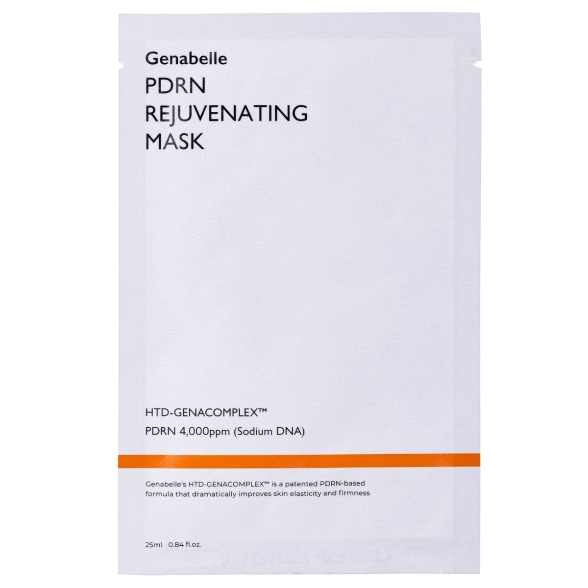 Genabelle Genabelle PDRN Rejuvenating Mask Regenerująca maska do twarzy w płachcie - 5 sztuk