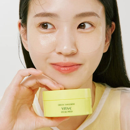 Goodal Goodal Green Tangerine Vita C Eye Gel Patch Rozjaśniające płatki pod oczy - 60 sztuk