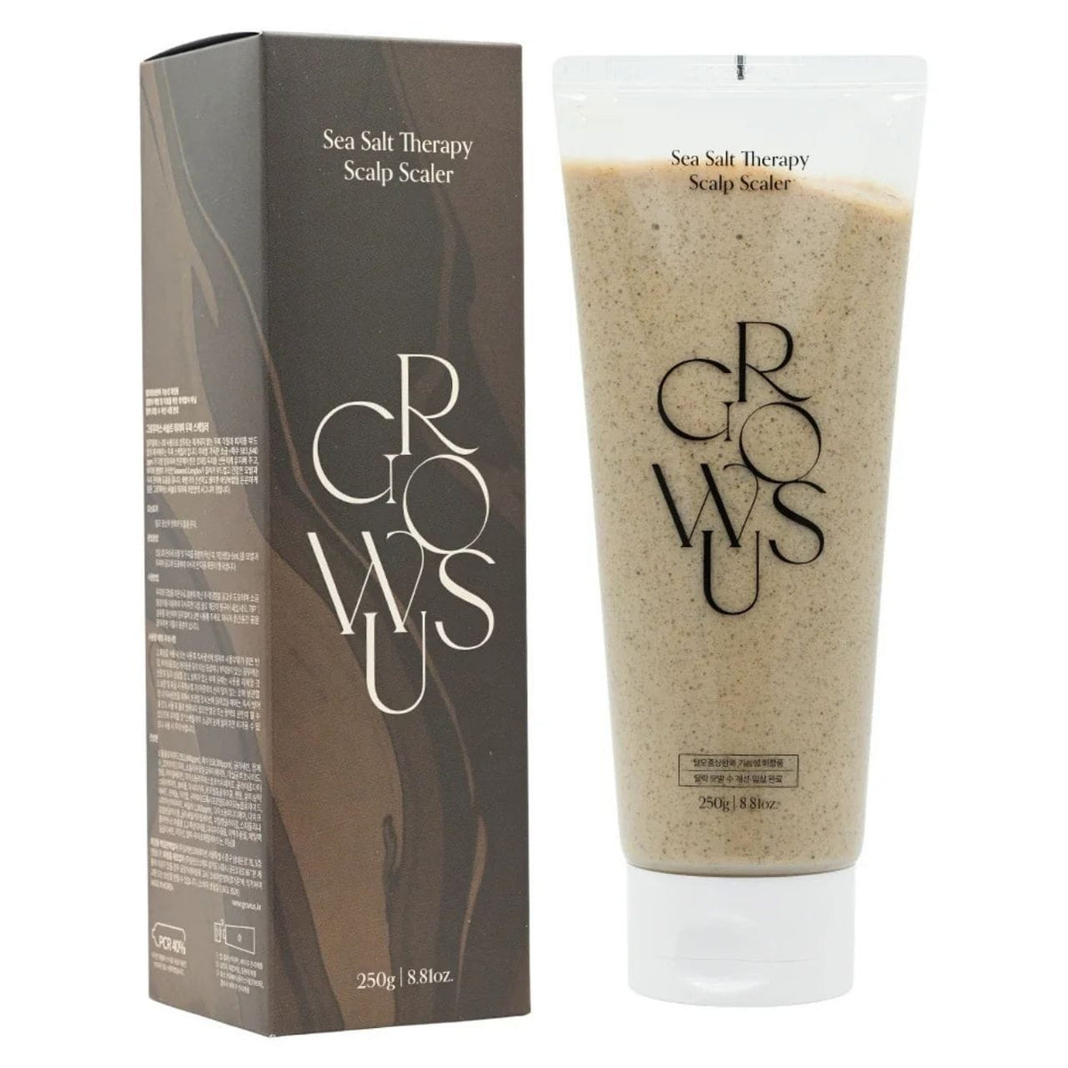 GROWUS GROWUS Sea Salt Therapy Scalp Scaler Oczyszczający peeling do skóry głowy - 250 g