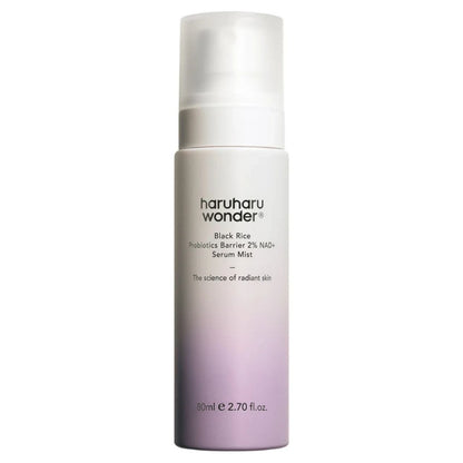 HaruHaru Wonder Haruharu Wonder Black Rice Probiotics Barrier 2% NAD+ Lekka mgiełka do twarzy - 80 ml