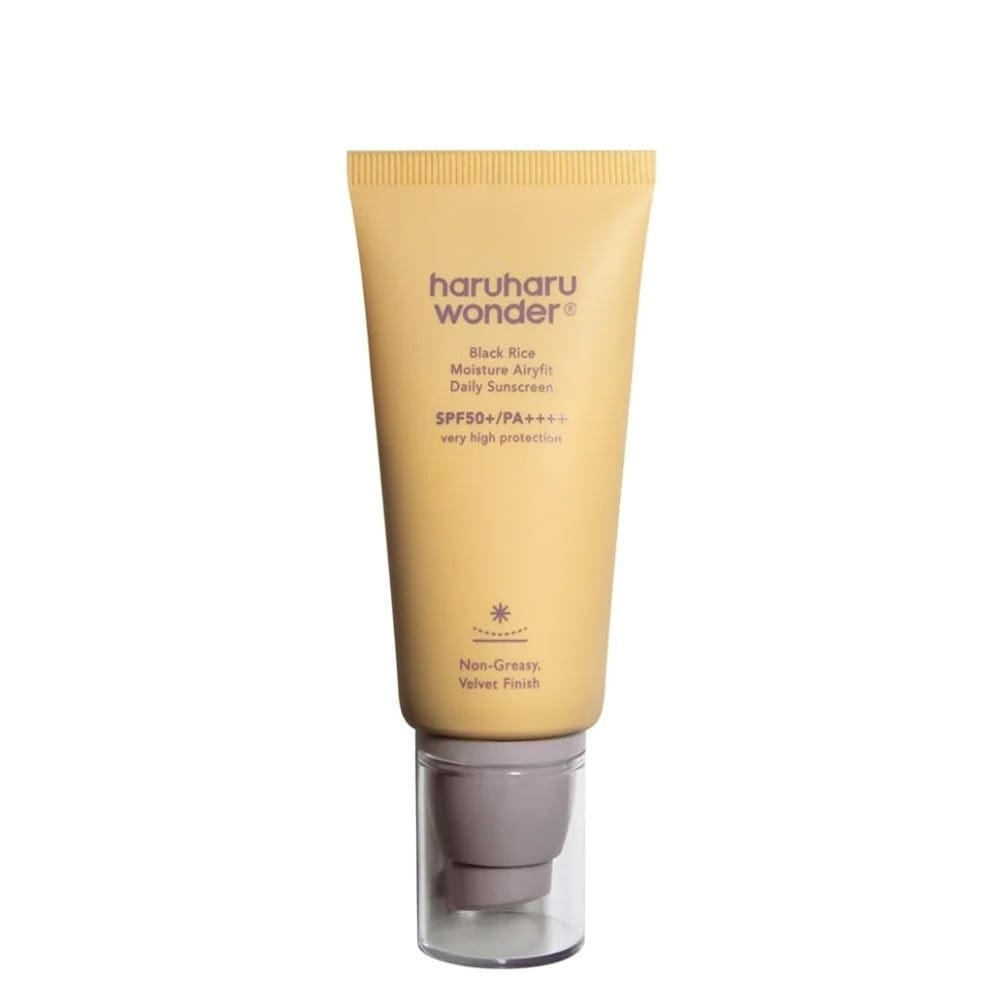 HaruHaru Wonder HaruHaru Wonder Nawilżający krem przeciwsłoneczny SPF50+ Black Rice Moisture Airyfit - 50 ml