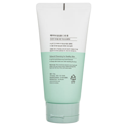 Heimish Heimish All Clean Green Clay Foam Oczyszczająca pianka do twarzy - 150 g