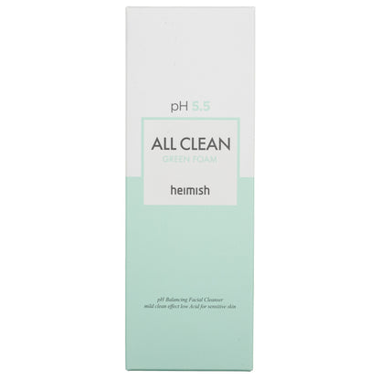 Heimish Heimish All Clean Green Clay Foam Oczyszczająca pianka do twarzy - 150 g