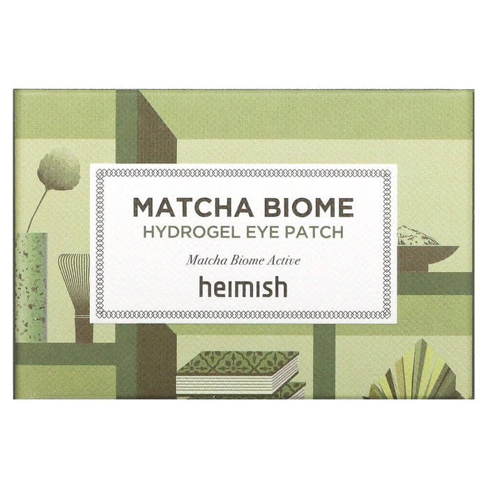 Heimish Heimish Hydrożelowe płatki pod oczy Matcha Biome - 60 sztuk