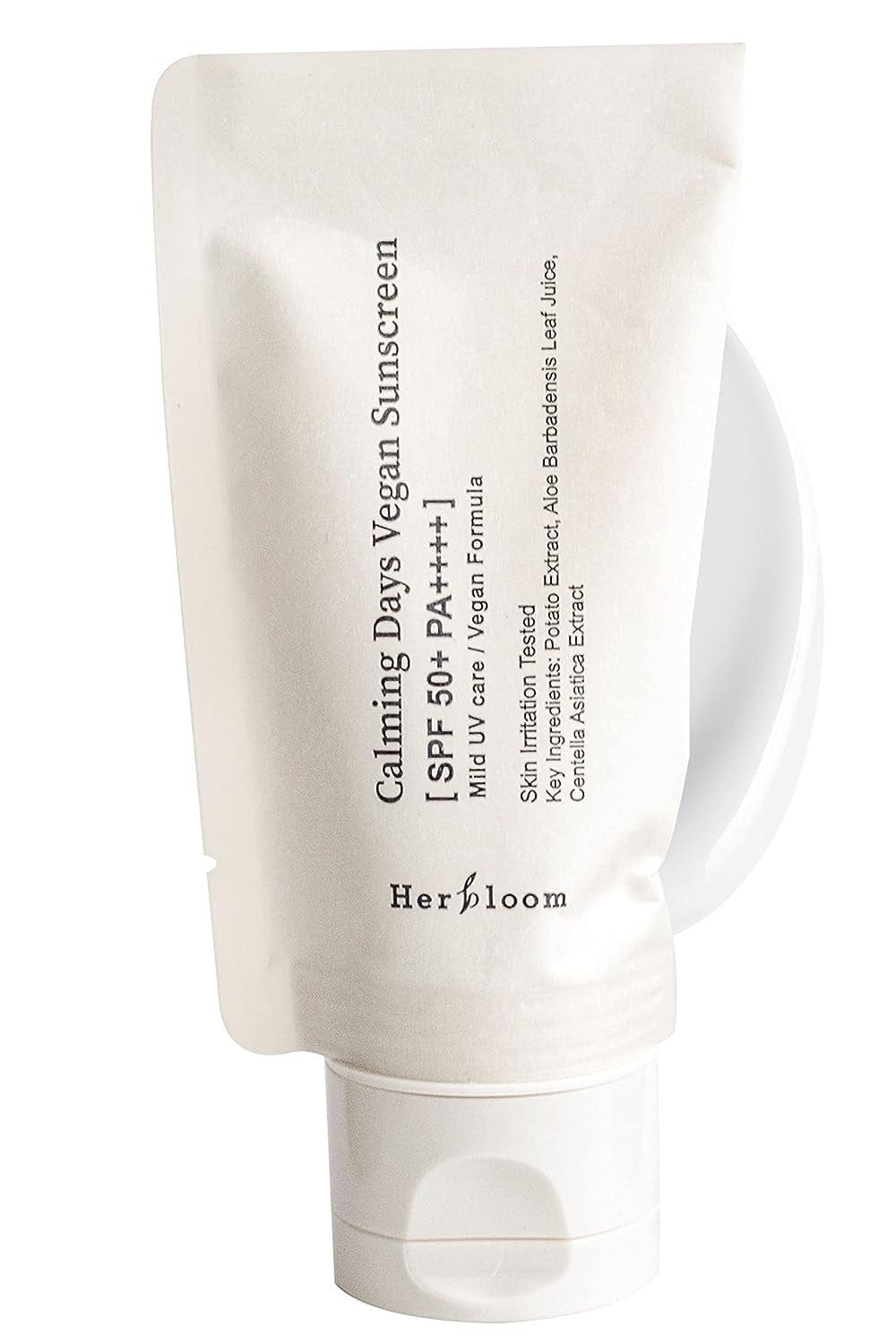 Herbloom Herbloom Krem przeciwsłoneczny łagodząco-chłodzący SPF50+ - 50 ml