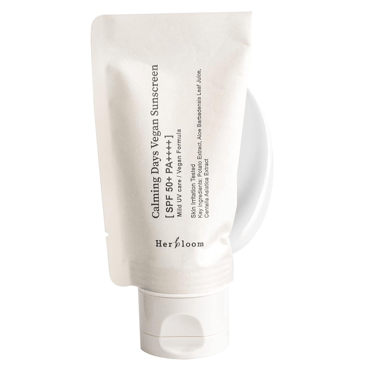 Herbloom Herbloom Krem przeciwsłoneczny łagodząco-chłodzący SPF50+ - 50 ml — Składniki i ocena