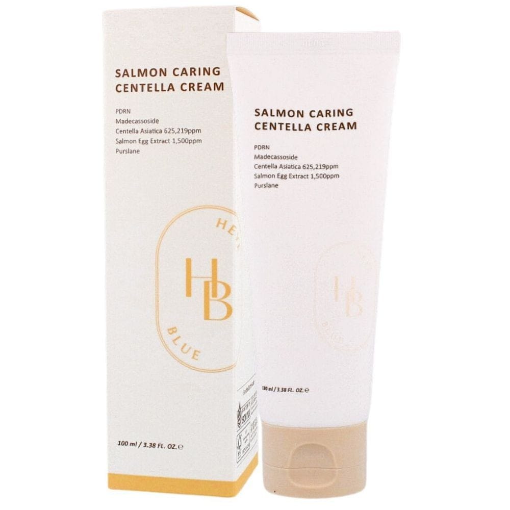 HEVEBLUE Heveblue Salmon Caring regenerierende Creme - 100 ml — Inhaltsstoffe i ocena