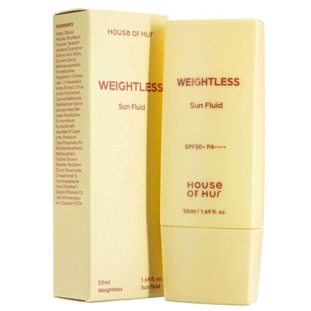 House of Hur House Of Hur Fluid przeciwsłoneczny do twarzy SPF50+ - 50 ml — Inhaltsstoffe i ocena