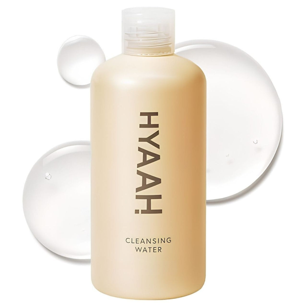 HYAAH HYAAH Łagodna, ale głęboka woda oczyszczająca do demakijażu twarzy - 300 ml