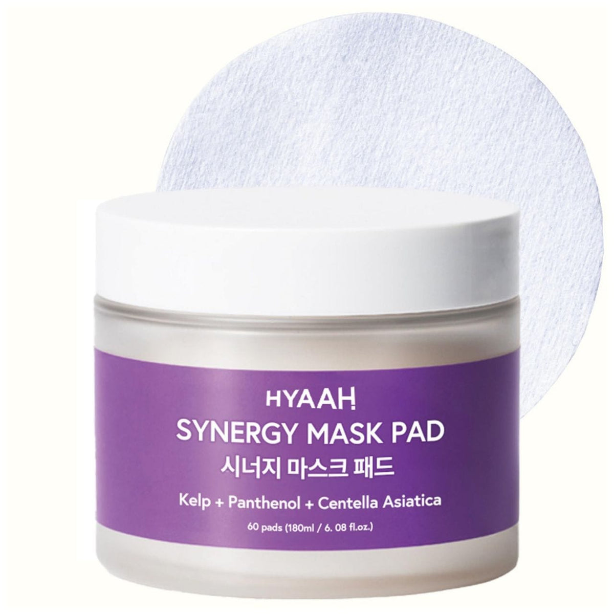 HYAAH HYAAH Synergy Mask Pad All Day Kojące płatki tonizujące do twarzy - 60 sztuk