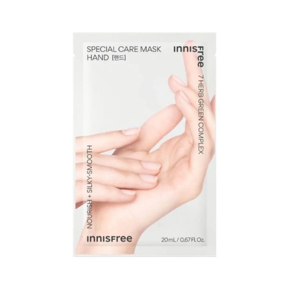 Innisfree Innisfree Nawilżająca maska do rąk Special Care Hand Mask - 20 ml — Składniki i ocena