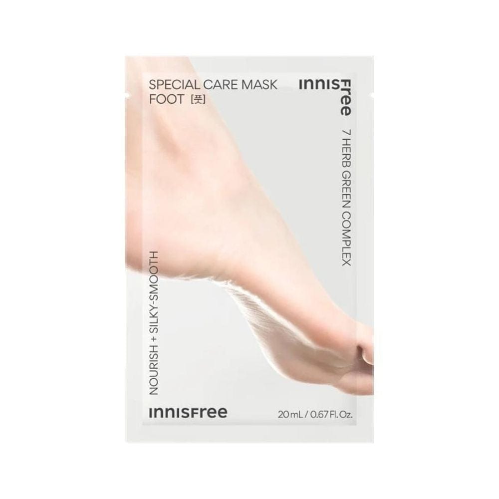 Innisfree Innisfree Nawilżająca maska do stóp Special Care Foot Mask - 20 ml — Składniki i ocena