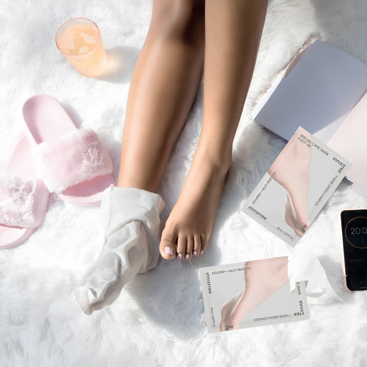 Innisfree Innisfree Nawilżająca maska do stóp Special Care Foot Mask - 20 ml