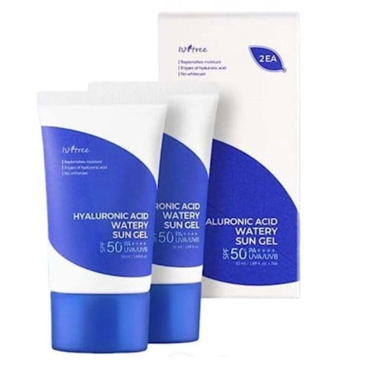 Isntree Isntree Krem przeciwsłoneczny Hyaluronic Acid Watery Sun Gel SPF50+ - 2x50 ml