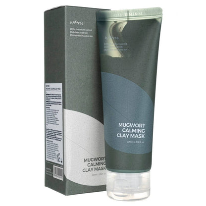 Isntree Isntree Maseczka do twarzy oczyszczająca Real Mugwort Clay Mask - 100 ml