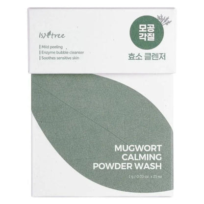 Isntree Isntree Mugwort Calming Powder Saszetki z pudrem do mycia twarzy - 25x1g