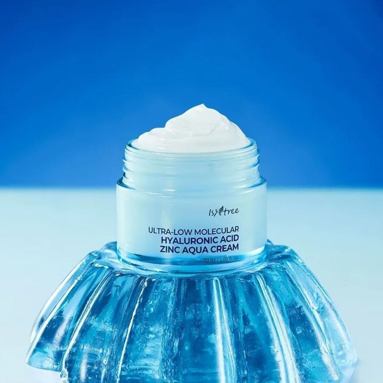 Isntree IsNtree Ultra Low Mole Hyaluronic Acid Nawilżający krem do twarzy - 80 ml