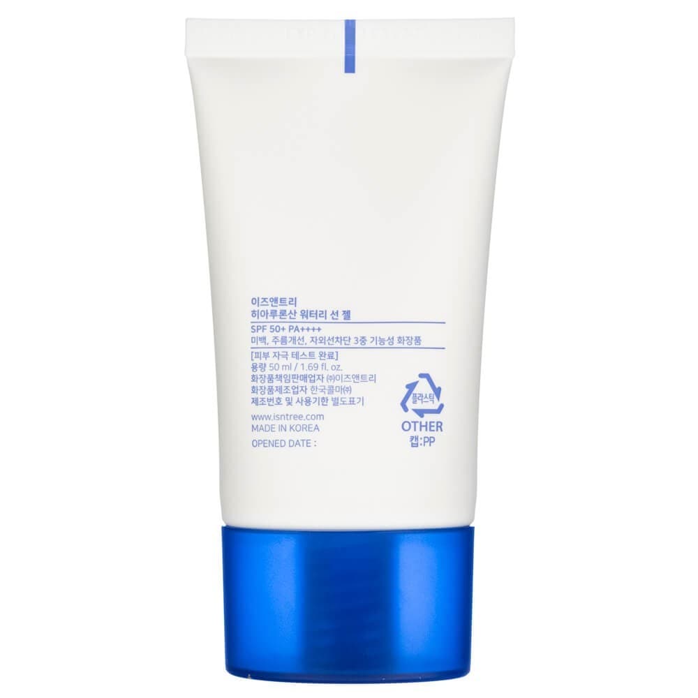 Isntree Isntree Wodny żel przeciwsłoneczny z kwasem hialuronowym SPF 50+ PA++++ - 50 ml