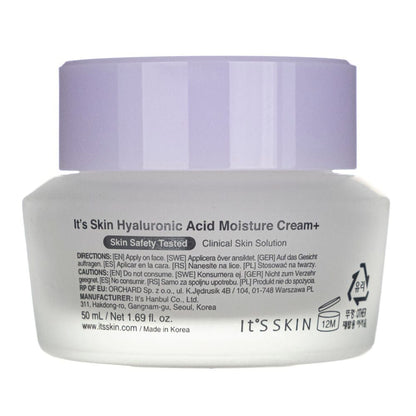 It's Skin It's Skin Krem nawilżajacy Hyaluronic Acid Moisture Cream+ - 50 ml