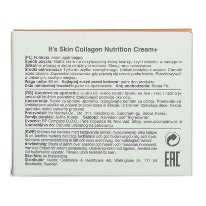 It's Skin It's Skin Krem ujędrniający Collagen Nutrition Cream+ - 50 ml