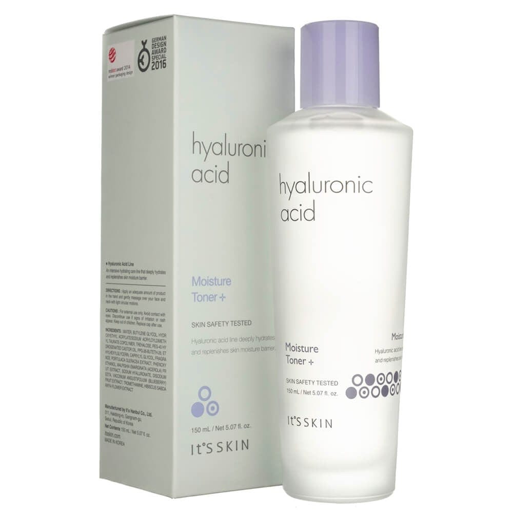 It's Skin It's Skin Tonik nawilżajacy Hyaluronic Acid Moisture Toner+ - 150 ml — Inhaltsstoffe i ocena