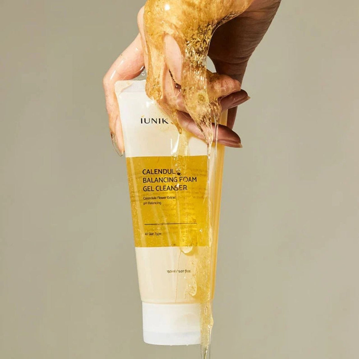 iUNIK iUNIK Calendula Balancing Żel oczyszczający z ekstraktem z nagietka - 150 ml