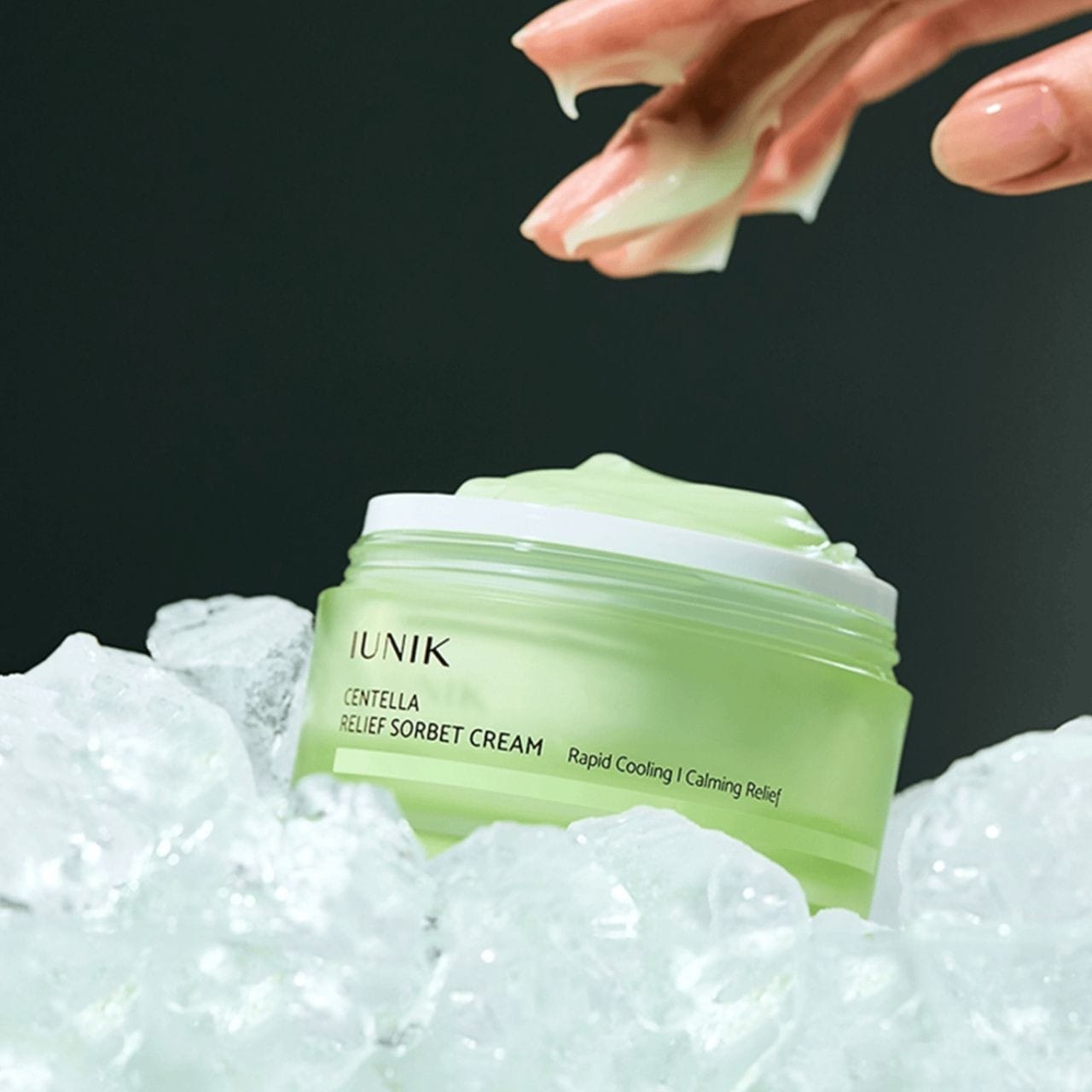 iUNIK iUNIK Centella Relief Sorbet Cream Nawilżająco-kojący krem do twarzy - 50 ml
