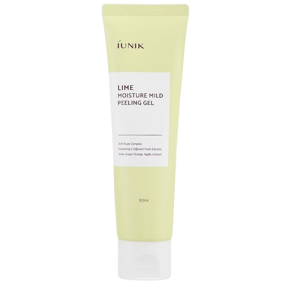 iUNIK iUNIK Lime Moisture Łagodny peeling żelowy do twarzy - 90 ml