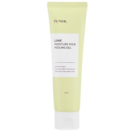 iUNIK iUNIK Lime Moisture Łagodny peeling żelowy do twarzy - 90 ml