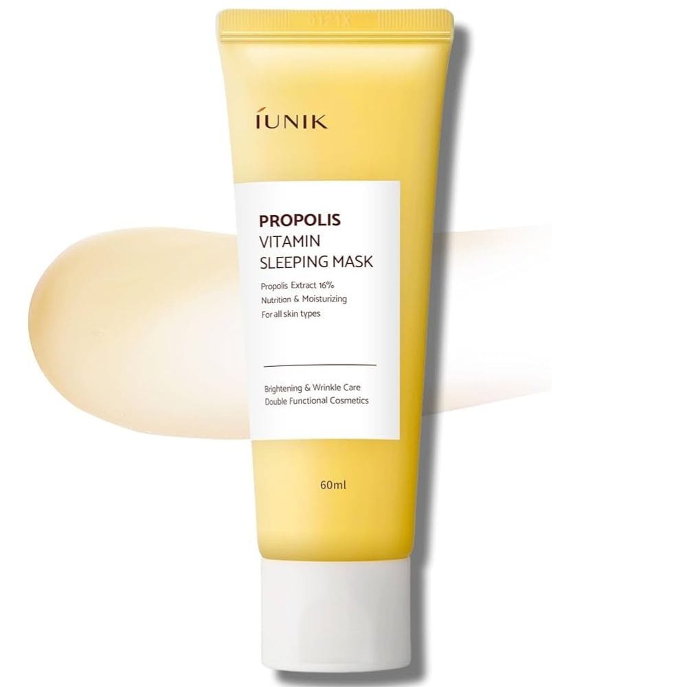 iUNIK iUNIK Propolis Vitamin Kremowa maska na noc z propolisem - 60 ml
