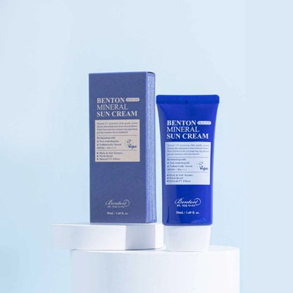 Jumiso Benton Skin Fit Mineralny krem przeciwsłoneczny SPF50+ - 50 ml