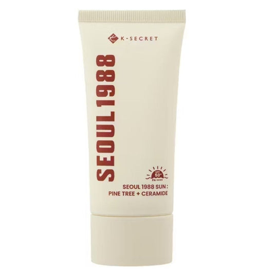K-SECRET K-SECRET Seoul 1988 Krem łagodzący z drzewem sosnowym i ceramidami SPF50+ - 50 ml