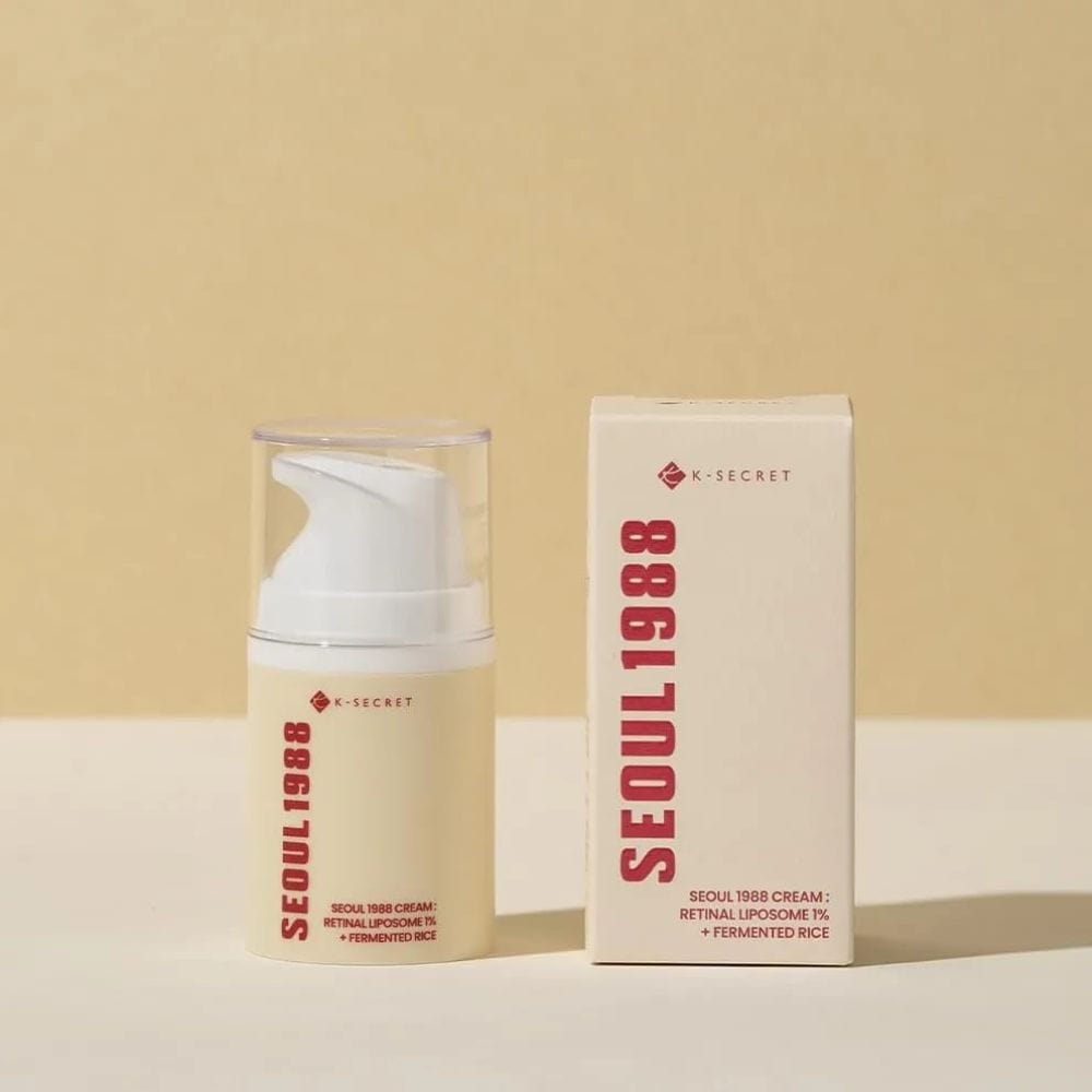 K-SECRET K-SECRET Seoul 1988 Krem z retinolem 1% i fermentowanym ryżem - 50 ml