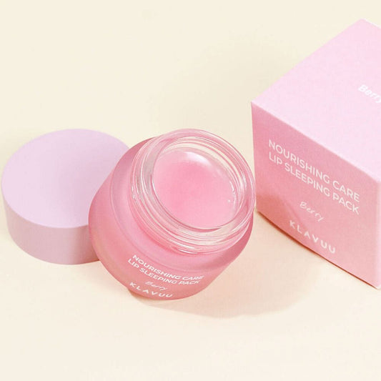 KLAVUU Klavuu Nourishing Care Odżywcza maska nocna do ust Jagoda - 20 g