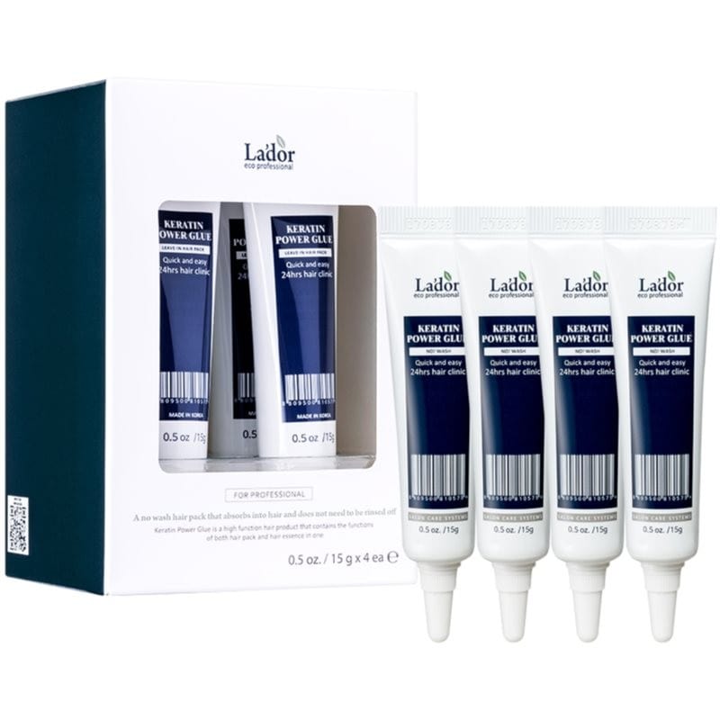 La'dor La'dor Keratynowa ampułka do włosów Keratin Power Glue - 4x15 g